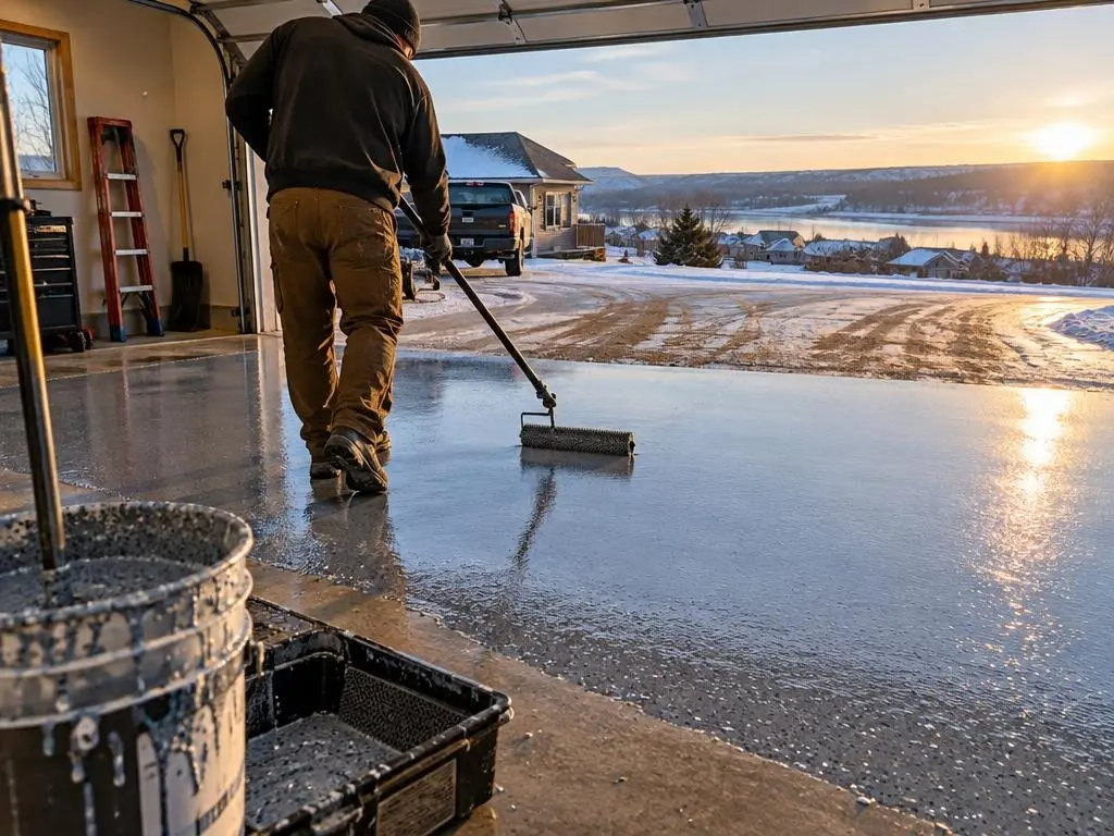Garage Floor Coating in Bismarck, ND